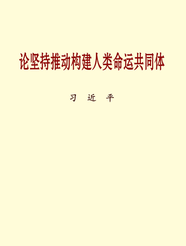 論堅(jiān)持推動(dòng)構(gòu)建人類(lèi)命運(yùn)共同體